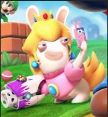 MARIO+KINGDOM BATTLE_PEACH RABBID