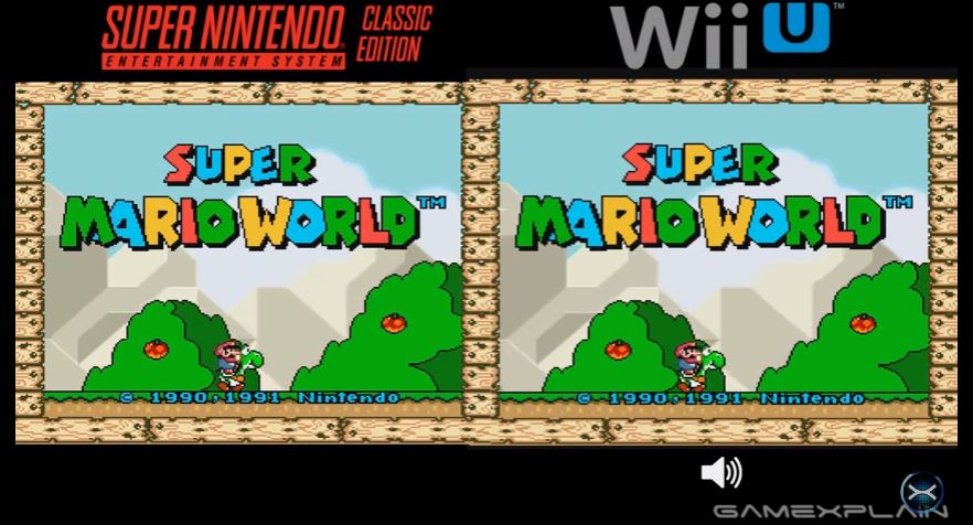 SNES_CLASSIC EDITION_VS CONSOLA VIRTUAL WIIU