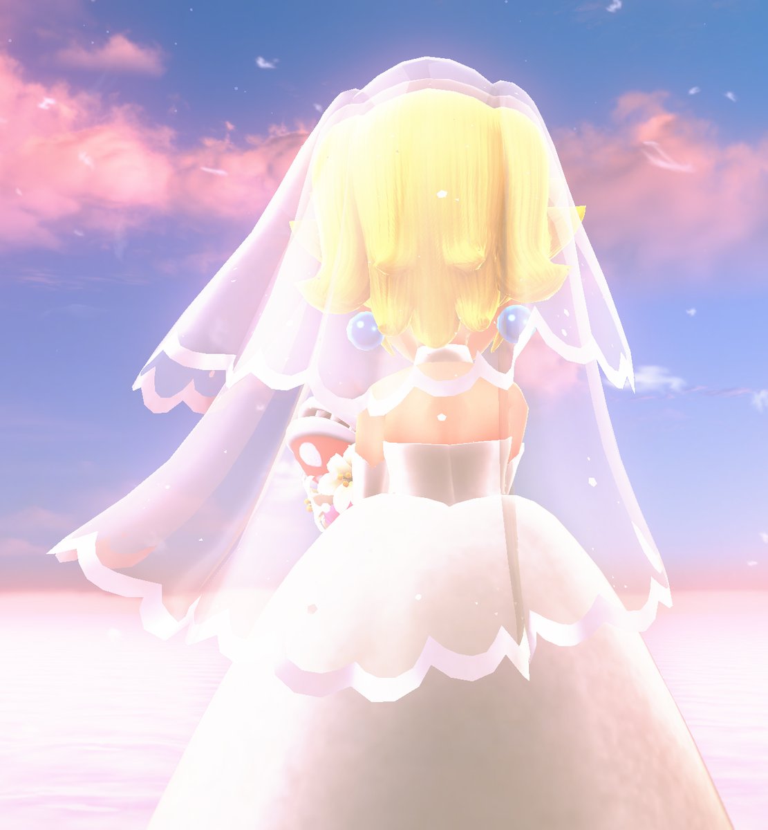 SUPERMARIO_ODYSSEY_PEACH VESTIDO DE BODAS