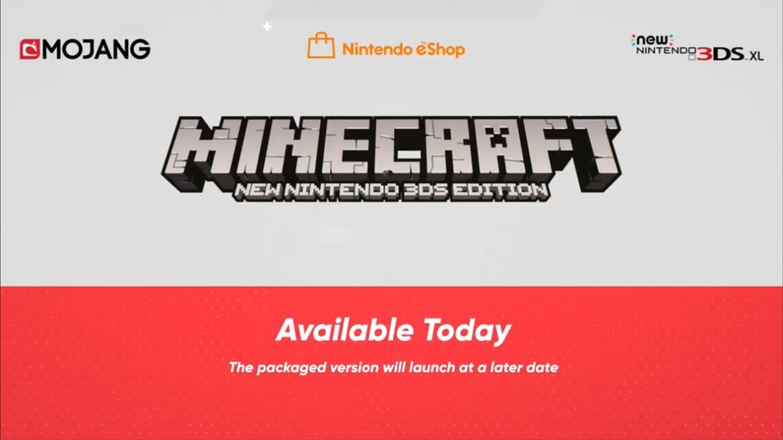 MINECRAFT_NEW NINTENDO 3DS EDITION_1