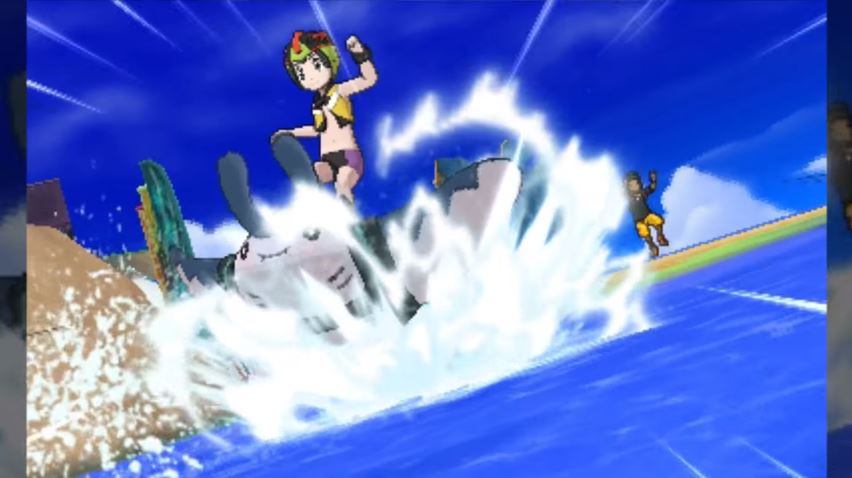 POKEMON_ULTRASUNMOON_MANTINE SURF