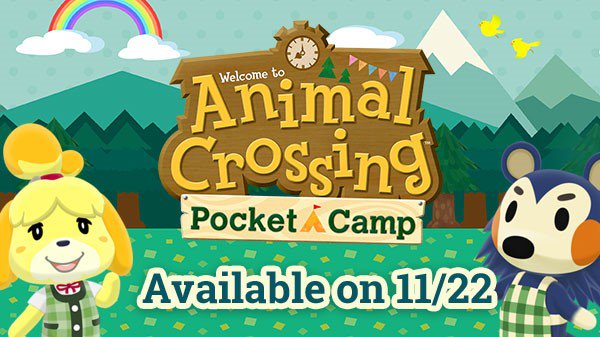 ANIMAL CROSSING_POCKET CAMP_LANZAMIENTO