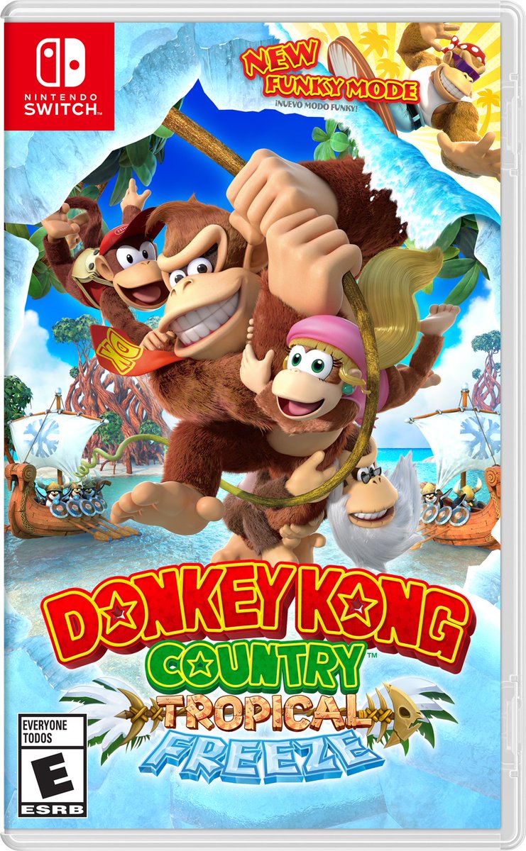 DONKEY KONG_COUNTRY_TROPICAL FREEZE_NINTENDO SWITCH_BOX ART
