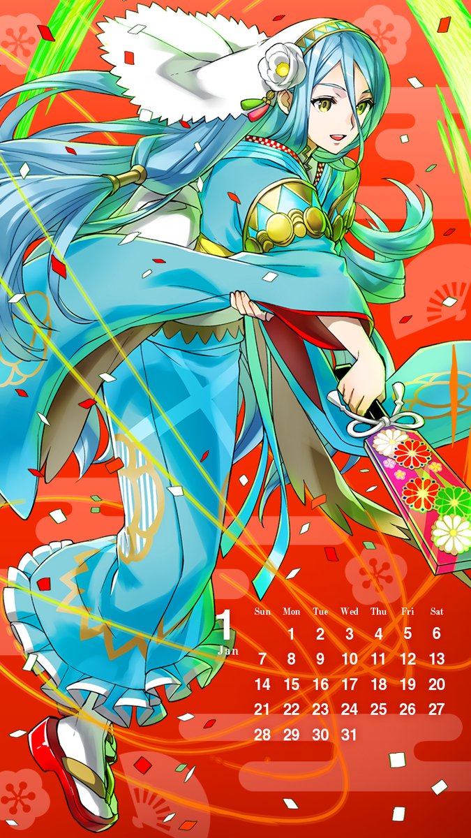 FE_HEROES_CALENDARIO AÑO NUEVO_AZURA