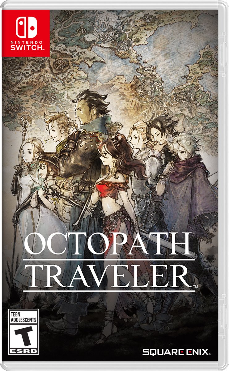 OCTOPATH TRAVELER_BOX ART_AMERICANO