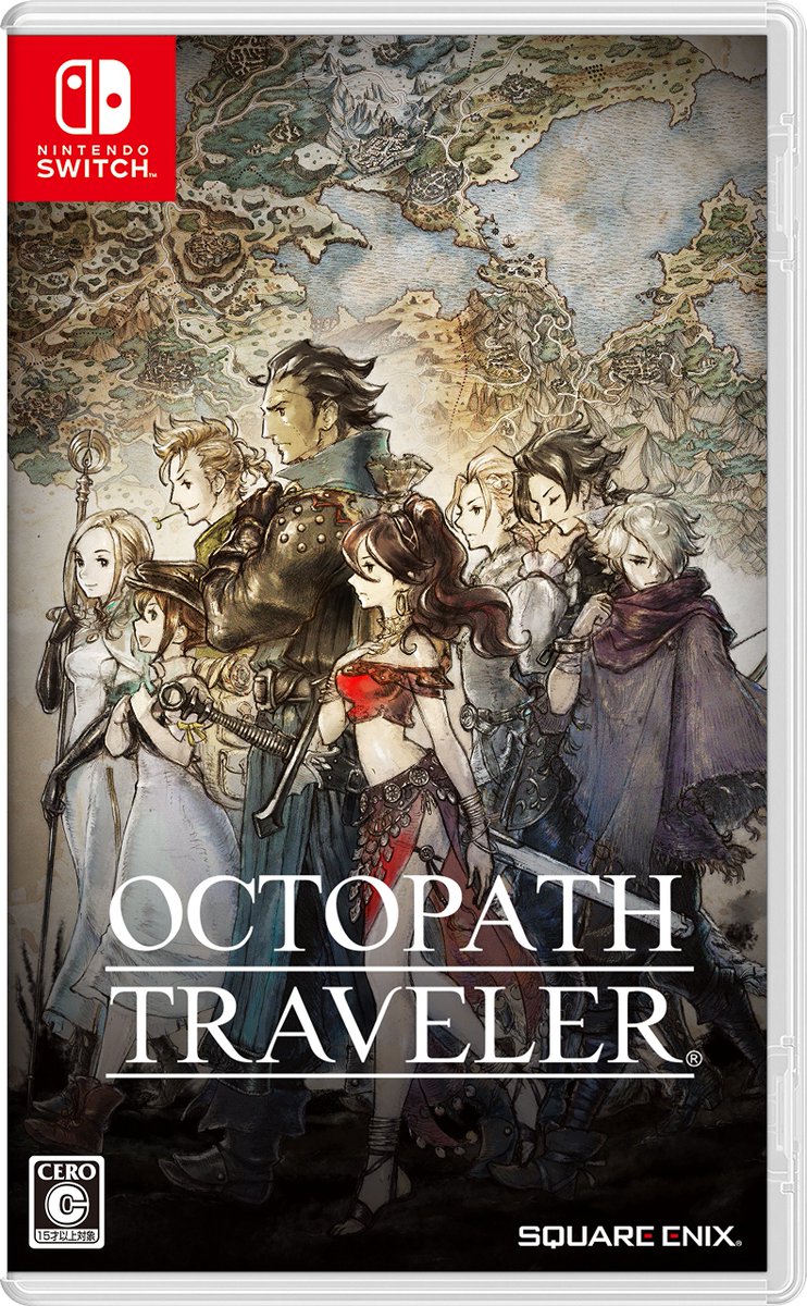 OCTOPATH TRAVELER_BOX ART_JAPONES