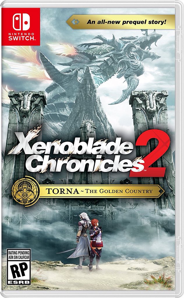 XENOBLADE_CHRONICLES_TORNA COUNTRY OF GOLD_BOX ART