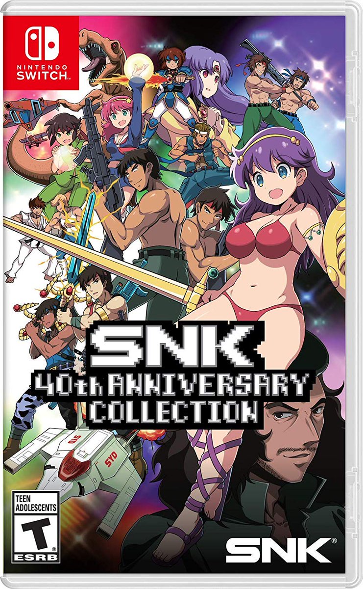 SNK 40th Anniversary Collection_PORTADA_NINTENDO SWITCH