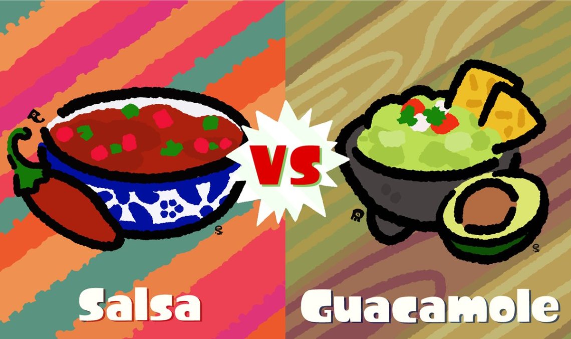 SPLATOON_2_SPLATFEST_16_AMERICA_SALSA VS GUACAMOLE