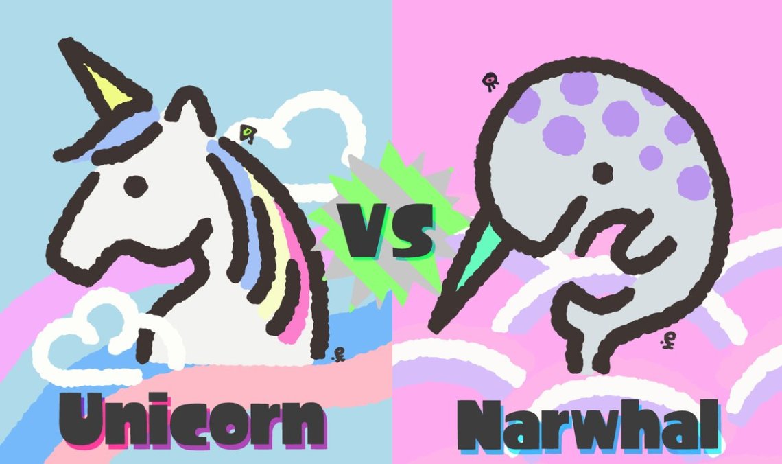 SPLATOON_2_SPLATFEST_UNICORNIO VS NARVAL.jpg